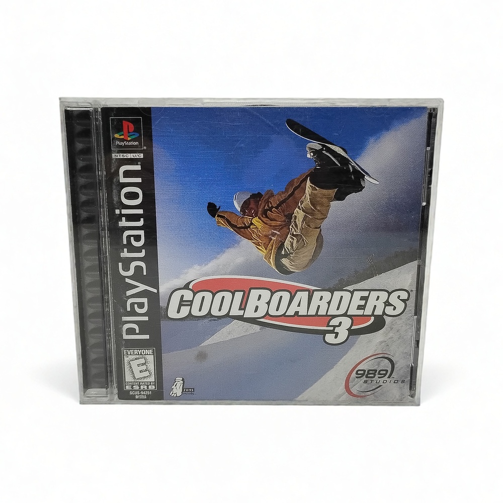Cool Boarders 3 Sony PlayStation 1 Retro 90s Snowboarding Game Winter Sports